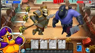 3X SKULL KING VS EXECUTIONER 🔥🏹🏰 | Castle Crush: Epic Battle - Free Strategy Games #castlecrush