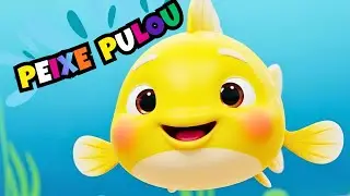 Peixe Pulou! 🐟 | M&uacute;sica Infantil Animada para Crian&ccedil;as