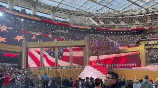 Jimmie Allen Performs “America the Beautiful” at WrestleMania 39