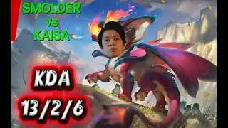 Smolder vs Kai&rsquo;Sa &ndash; K&egrave;o rank n&ecirc;n đ&aacute;nh ra sao?   #qtv #lmht #leagueoflegends #smolder