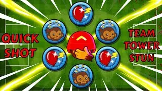 The Ghost of QUICK SHOT + TEAM TOWER STUN is TOO OVERPOWERED! | BTD Battles