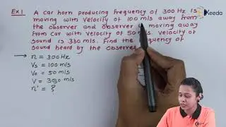 Numerical Based On Dopplers Effect 1 - Ultrasonic Waves - Physics 2