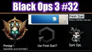 COD Black Ops 3 Prestige 1 Fresh Start Dark Ops Calling Card + 80 Cryptokeys