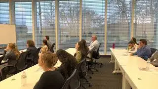FBI CJIS Collegiate Academy students learn about biometrics