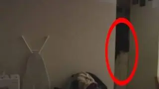 REAL Ghost girl caught on tape