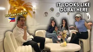 Their FIRST TIME to VISIT MAMA's Condo in the Philippines! (SLEEPOVER) 🇵🇭