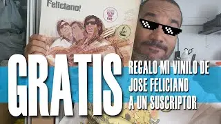 &iexcl;GRATIS! Regalo mi VINILO de JOS&Eacute; FELICIANO a un suscriptor 🇵🇷