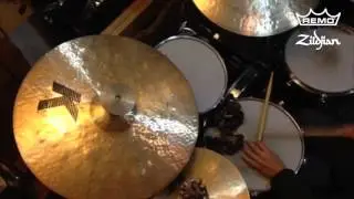 Alexandre Fraz&atilde;o - Endorser Remo + Zildjian