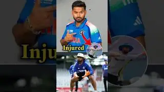 Risabh Pant is out of the New Zealand series due to injury. #risabhpant#injury#injured#finger