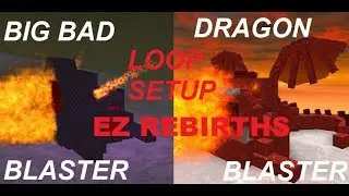 Miners Haven - Dragon & Big Bad Blaster Setup/Loop (Skip 10+ Lives Each Rebirth)