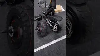 Teverun Fighter Mini ekfv - E-Scooter umr&uuml;sten auf Winterreifen 🛴👍 #escooter #teverun #winterreifen