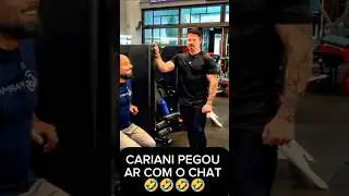 CARIANI PEGOU AR COM O SUPERCHAT 🤣🤣🤣 #renatocariani #shortvideo #shorts #short