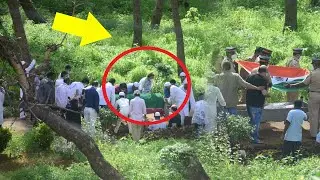 Dilip Kumar Last Rites Visual From Kabrastan