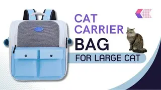 Effortless Travel with the Foldable Cat Carrier Backpack for Large Cats