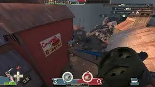 TF2 Engineer Fortress: 1ku with MVM Upgrades - Thunder Mountain (CTF) as Scout