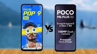 Tecno Pop 9 5g vs Poco M6 Plus 5g || Full Comparison Video by legend comparison