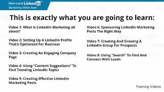 Advanced LinkedIn Marketing -