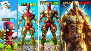 SHINCHAN Upgrading To GOLD DEADPOOL In GTA 5