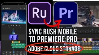 Как экспортировать проекты ADOBE RUSH с мобильного телефона на настольный ПК PREMIERE PRO без облачного хранилища