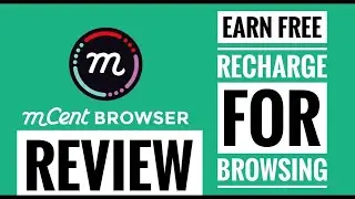 🔥WOW,My First Recharge From Mcent Browser🔥