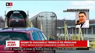 MAȘINI &Icirc;N VAGOANELE TRENULUI DE PERSOANE_Știri B1_22 martie 2023