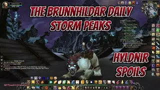 WOTLK CLASSIC ERA The Brunnhildar Daily, Storm Peaks, Hyldnir Spoils, White Polar Bear Mount