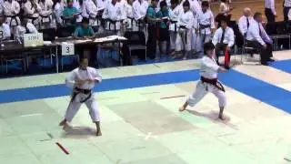 3 WC JKS 2013. Female Individual Kata. Junro Shodan- Shiro Anna Medvedeva