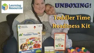 UNBOXING! | Learning Resources All Ready for Toddler Time Readiness Kit
