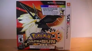 Pokémon Ultra Sun W/Keychain - Midnight Launch Unboxing!!