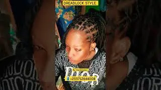 DREADLOCK STYLE | KUBANA DREAD STYLE!| #dreadlocstyles #kubanadread #shortsfeed #braids #gwijitv