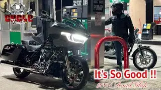 Первая заправка нового Harley Davidson Road Glide 2024 года #harleydavidson #cyclefanatix