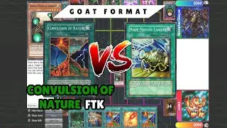 DuelingBook Highlight:Convulsion of Nature FTK vs Chaos Burn Goat Format