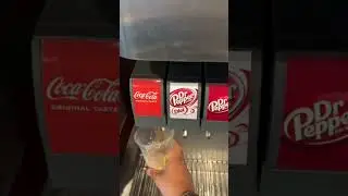 FAST FOOD FOUNTAIN SODA COMBINATION #shorts