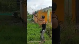 casting ikan gabus di pinggir rumah tetangga #fishing #mancing