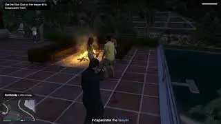 GTA 5 Online: Search the garden for the lawyer (The Contract DLC)