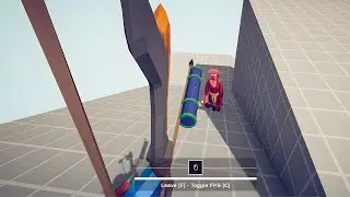 FIRE ARCHER FIRST PERSON CHALLENGE - Totally Accurate Battle Simulator | TABS