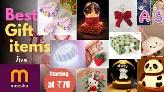 Best gift 🎁 items from meesho under budget 🥰 #meeshohaul #gifts #meeshofinds 