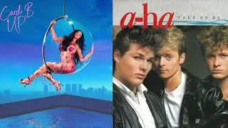 Up x Take On Me - Mashup of Cardi B and a-ha
