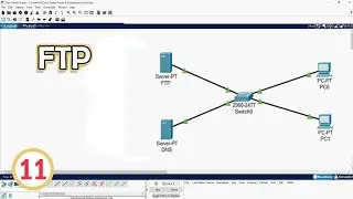 FTP-сервер в Cisco Packet Tracer (простое моделирование)
