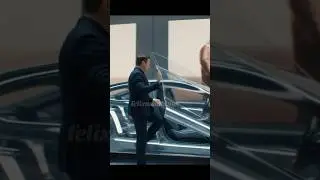 Elon  Drives Insane Transparent Concept Car Through Futuristic Auto Show &ndash; Mind-Blowing Future Tech!