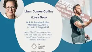 Fireside Chat with Liam James Collins -How to overcome fear, anxiety, camera & zoom fright to sell.
