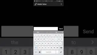 Mobile telnet