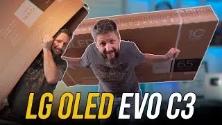 Unboxing e impressões da LG EVO C3. TV OLED 4K, excelente pra filmes e jogos