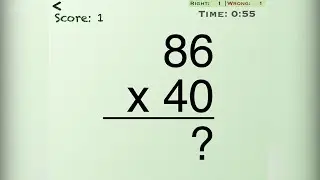 Mental Math Cards iPhone App Improves Your Math Skills -- AppFinders