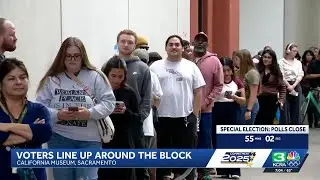 Where things stand an hour before polls close in California