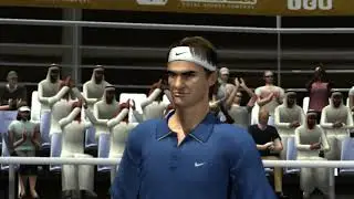 XBOX 360 Smash Court Tennis 3 Blake(me) VS Federer(Normal)