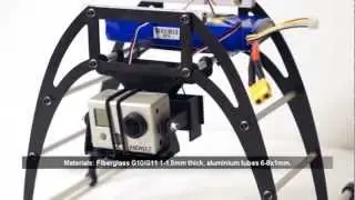 155mm Landing Legs V1 and 2 Axis GoPro Gimbal.
