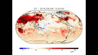 CHASER: Surface ozone (3-hourly) (2019)