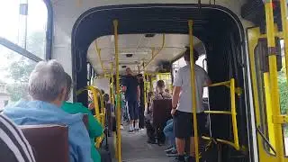 Ikarus 280.40A (Gyors) #1165 PKM Świerklaniec Linia W5 13.07.2025r.