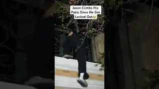 JasonTheWeen Climbs His Patio In Front of Adapt And Silky After He Got Locked Out.